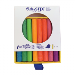 Σετ με Κιμωλίες χρωματιστές Butterstix 16τεμ Jaq Jaq Bird JJB-BS-CW20