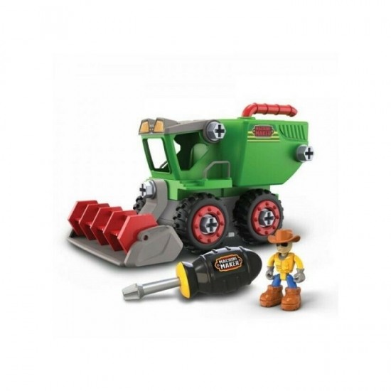 Κατασκευή Οχημάτων Junior Builder Combine Harvest Nikko 40072