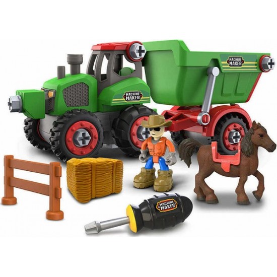 Κατασκευή Οχημάτων Junior Builder Tractor & Trailer Nikko 40081