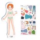 Magnetic Fashion Maggie 29pcs Quercetti 02927