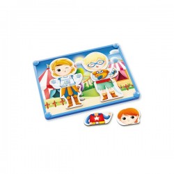 Magnetic Dress Up Carnival Quercetti 04421