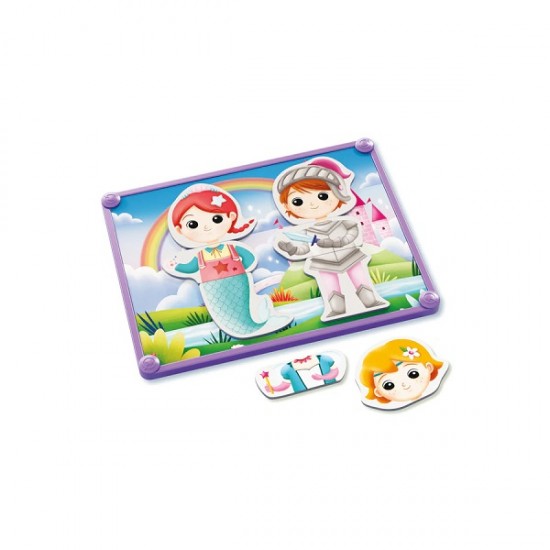 Magnetic Dress Up Fairy Tales Quercetti 04422