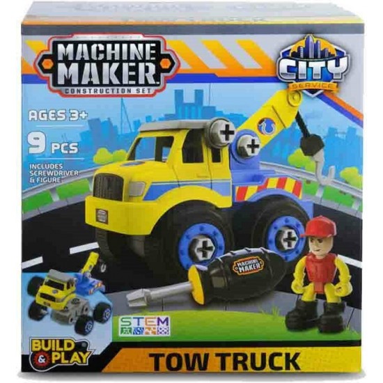 Κατασκευή Οχημάτων Junior Builder Tow Truck Nikko 40041