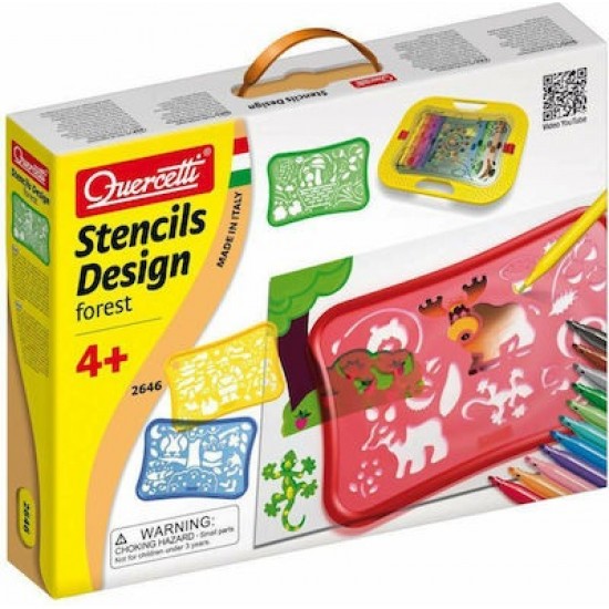 Stencils Design Forest Quercetti 2646