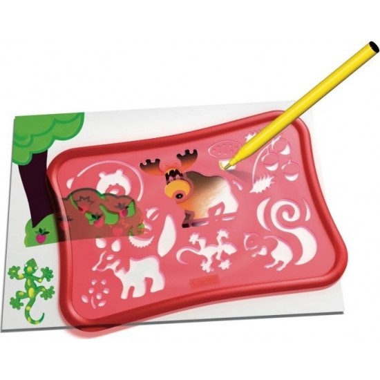 Stencils Design Forest Quercetti 2646