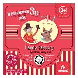 Δίσκος εικόνων 'Εργοστάσιο ζαχαρωτών' για Optiviewer 3d Svoora 03009
