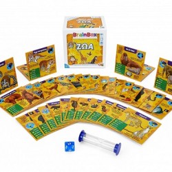 Ζώα Επιτραπέζιο Παιχνίδι Brainbox 93002
