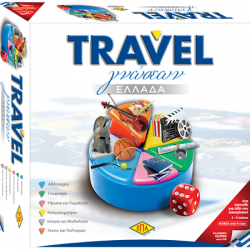 Επιτραπέζιο εκπαιδευτικό παιχνίδι Travel Γνώσεων Ελλάδα ΕΠΑ 03-212