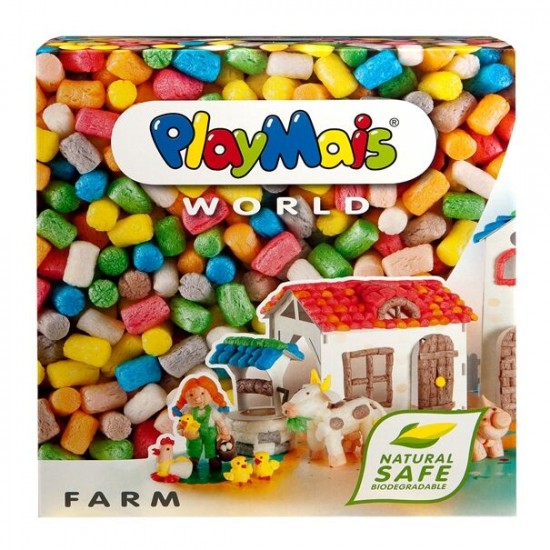 3D κατασκευή 1000τμχ - Η Φάρμα  Playmais PLM-160012