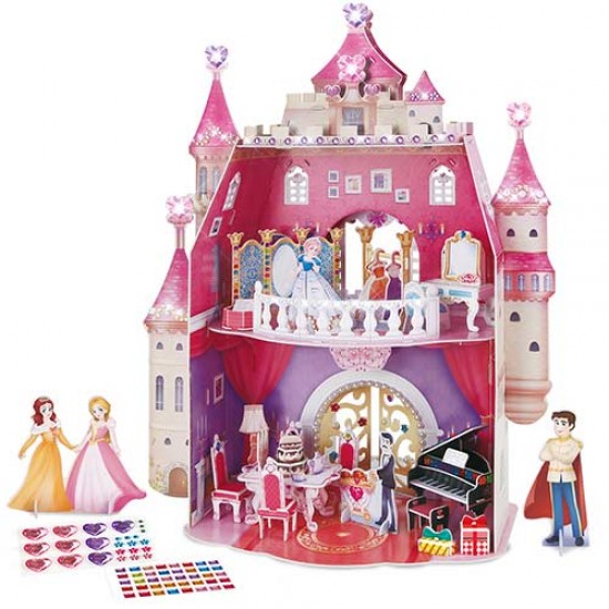 PRINCESS BIRTHDAY – ΚΟΥΚΛΟΣΠΙΤΟ CUBICFUN 3D PUZZLES CF1622