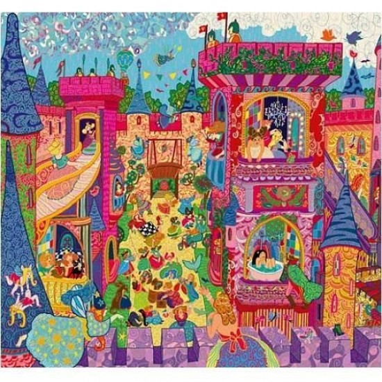 Παζλ σε σχηματικό κουτί 54 τεμ. Το νεραϊδόκαστρο Djeco 07246
