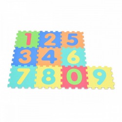 Παζλ Δαπέδου Αφρώδες 10τεμ.1001B3 number mat Moni Toys 3800146221782