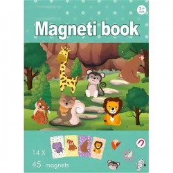 Μαγνητικό Βιβλίο Τα Ζώα Της Ζούγκλας 8726
