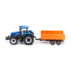 Τρακτέρ+Καρότσα New Holland T7.315 Burago 31658