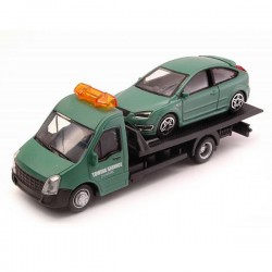 Μεταλλικό Φορτηγό  Street Fire 1:43 Transport Ford Focus ST Bburago 31404