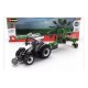 Τρακτέρ+Καρότσα Valtra N174 Tractor With Whirl Rake Burago 31673