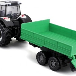 Τρακτέρ+Καρότσα Valtra N174 + Trailer with Friction Burago 31676