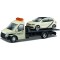 Μεταλλικό φορτηγό Street Fire 1:43 Official VW Polo Burago 31403