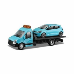 Μεταλλικό φορτηγό Street Fire 1:43 Official Renault Clio Burago 31401