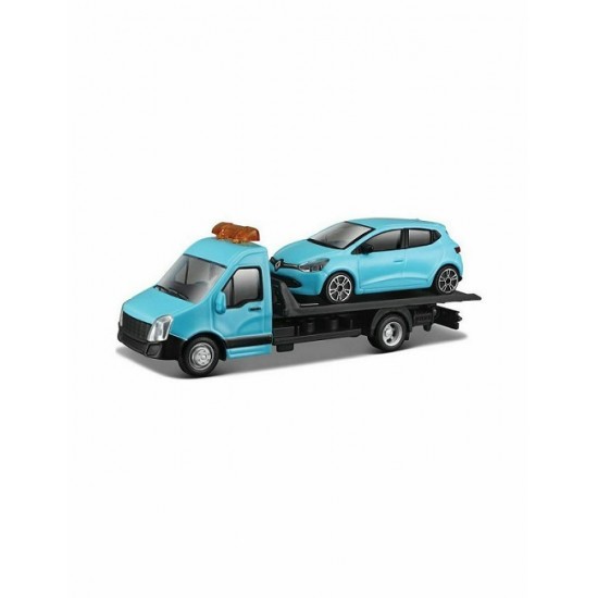 Μεταλλικό φορτηγό Street Fire 1:43 Official Renault Clio Burago 31401