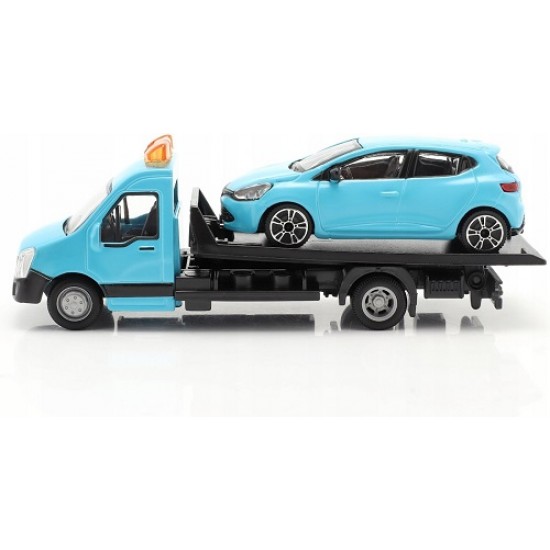 Μεταλλικό φορτηγό Street Fire 1:43 Official Renault Clio Burago 31401