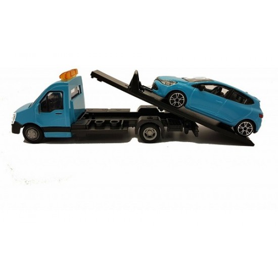 Μεταλλικό φορτηγό Street Fire 1:43 Official Renault Clio Burago 31401