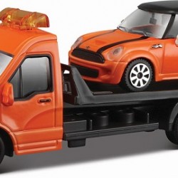 Μεταλλικό φορτηγό Street Fire 1:43 Official Mini Cooper S Burago 31405