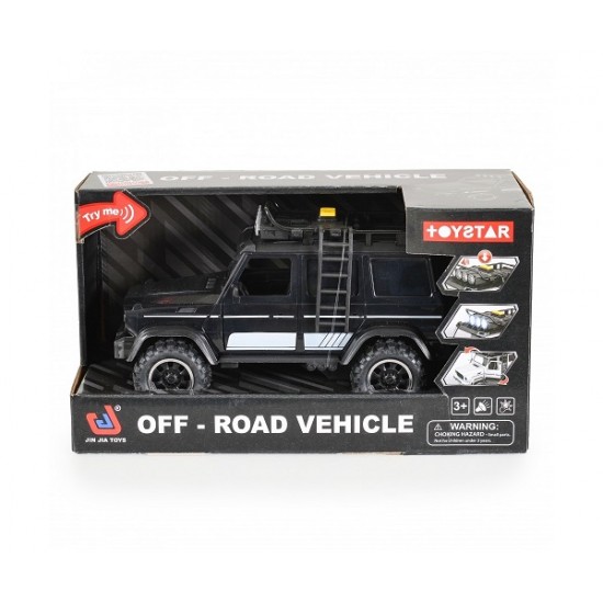 Τζιπ Με Φώτα Και Ήχο. 666-20q Jin Jia Toys 3801005601554