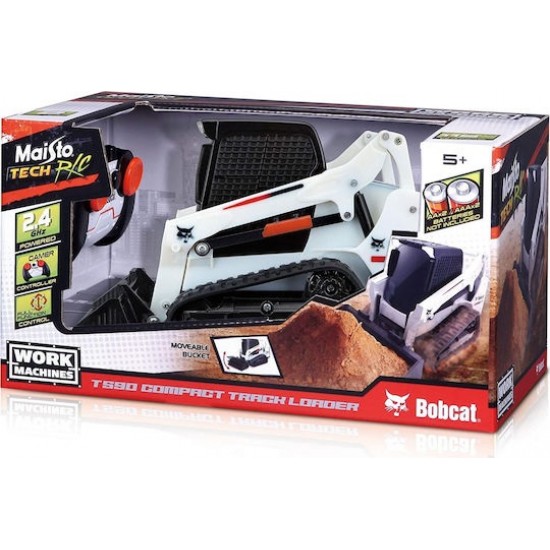 Τηλεκατευθυνόμενο Bobcat Compact Track Loader T590 Maisto 82183
