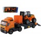 Volvo Power truck trailer truck + Fork lift + Construction set 30pcs on pallet Polesie  4810344036889