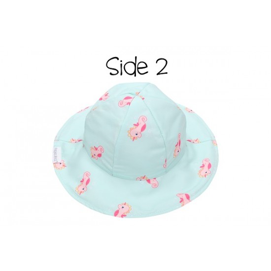 Καπέλο Διπλής Όψης UPF 50+ Mermaid-Seahorse FlapJackKids FJKPG526S