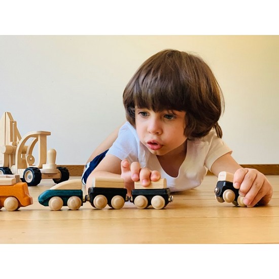 Υβριδικό τρένο Plan Toys 6290