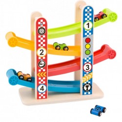 Ξύλινη Πίστα με Αυτοκινητάκια Tooky toys TY840