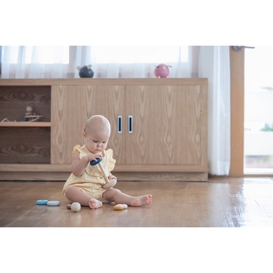 Πυραμίδα κρίκων–orchard Plan Toys 5474