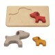 Παζλ με σκύλο Plan Toys 4636 