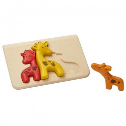 Παζλ με καμηλοπάρδαλη Plan Toys 4634