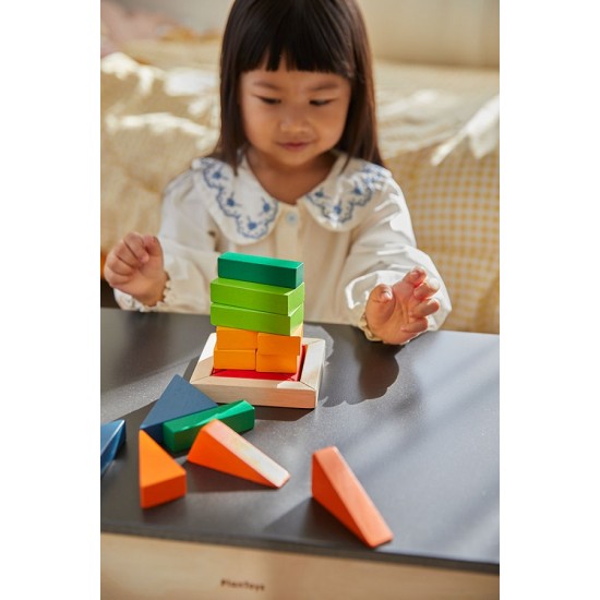 Κλάσματα με τουβλάκια Plan Toys 5467