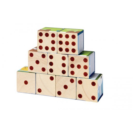 Παζλ με κύβους Plan Toys 4649