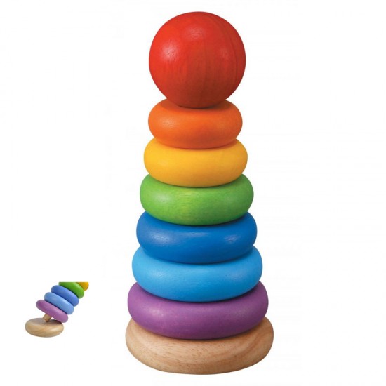 Πυραμίδα κρίκων  PlanToys 5124