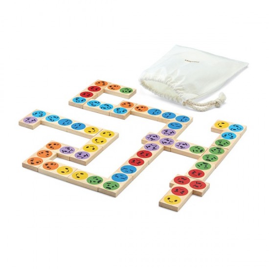 Ντόμινο με συναισθήματα Plan Toys 8905