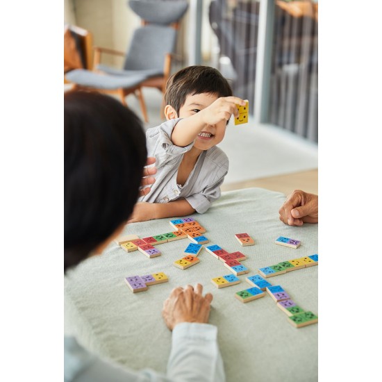Ντόμινο με συναισθήματα Plan Toys 8905