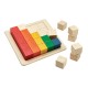 Χρωματιστοί κύβοι για μέτρημα Plan toys 5464