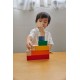 Χρωματιστοί κύβοι για μέτρημα Plan toys 5464
