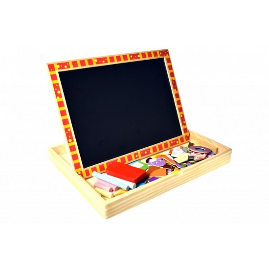 Ξύλινος Μαγνητικός Πίνακας Φάρμα Tooky Toys TKF014