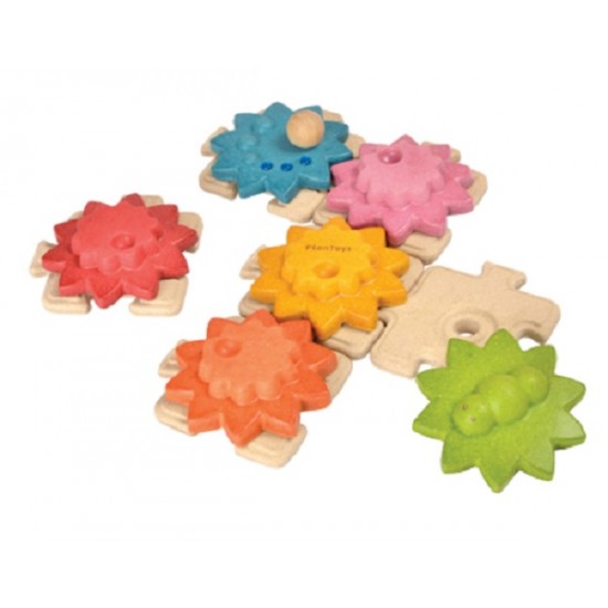 Γρανάζια & Παζλ Βασικό Σετ  PlanToys 5634