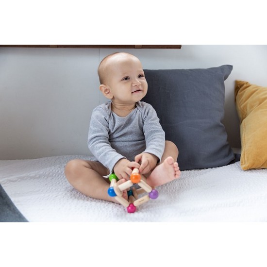 Κύβος με δακτυλίους Plan Toys 5245