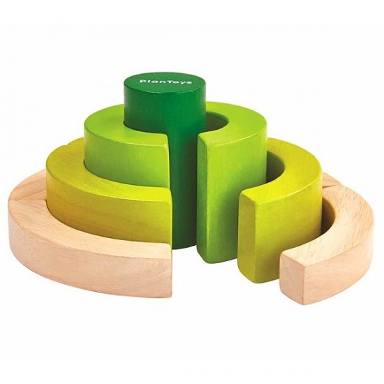 Καμπυλωτά τουβλάκια PlanToys 5382