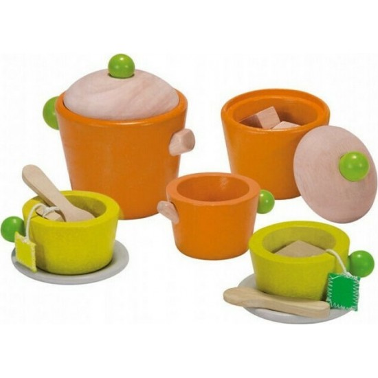 Σετ Τσαγιού Ξύλινο PlanToys 3604