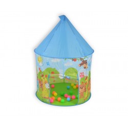 Παιδική Σκηνή + 25 Πολύχρωμες Μπάλες Yurt Tent Moni Toys 3800146221324