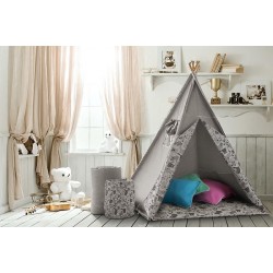 Σκηνή Teepee Deluxe Grey-White Akuku A1902
